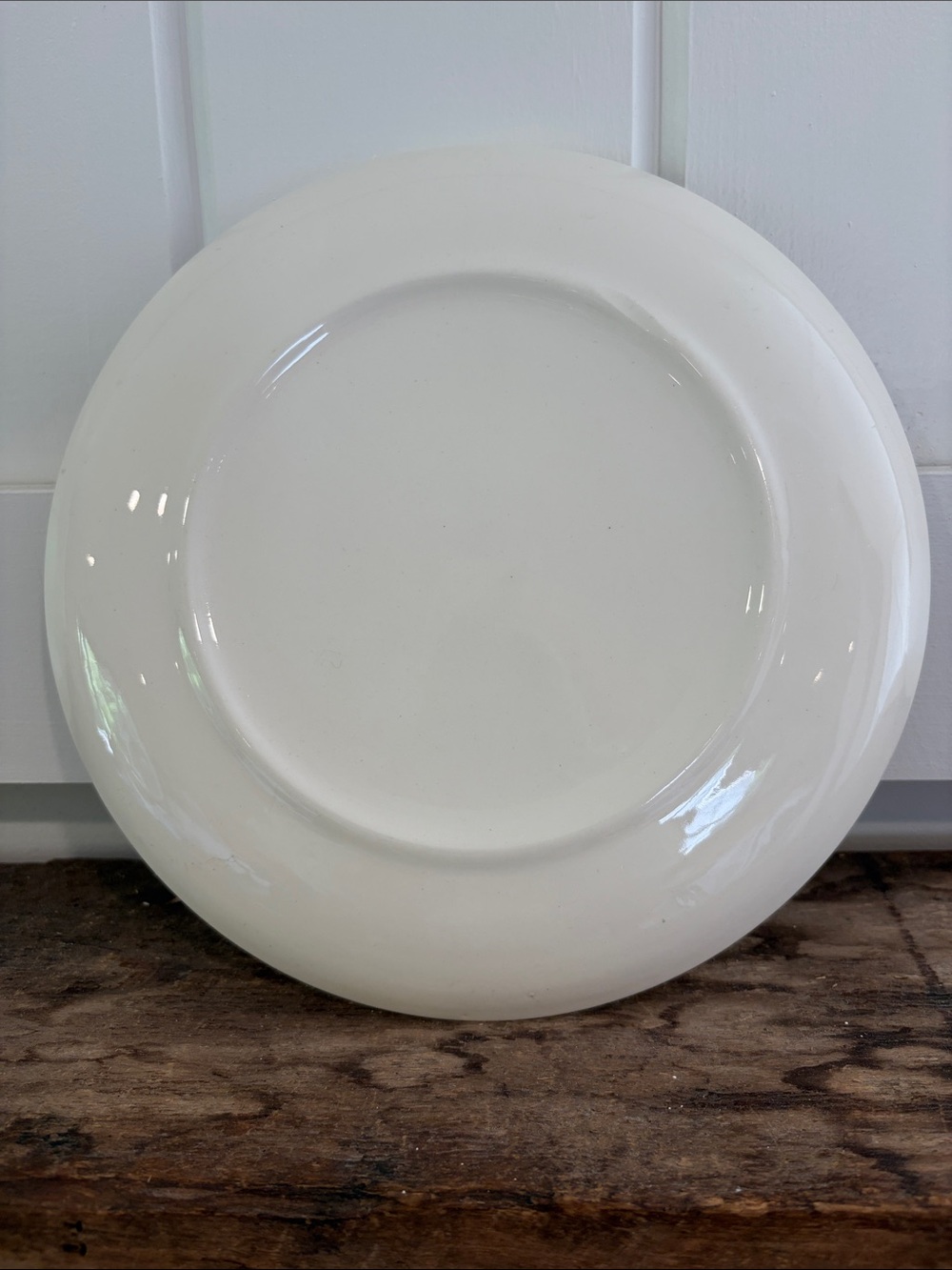Commemorative Vintage JFK Decorative Plate - Cream with Black Portrait - Picture 4 of 4